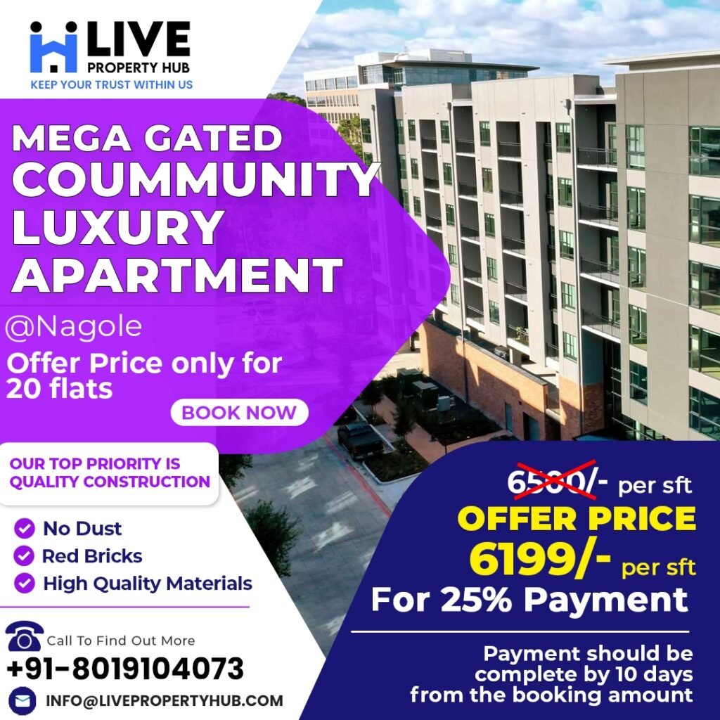 Luxury Gated Community Apartment Flats at Nagole